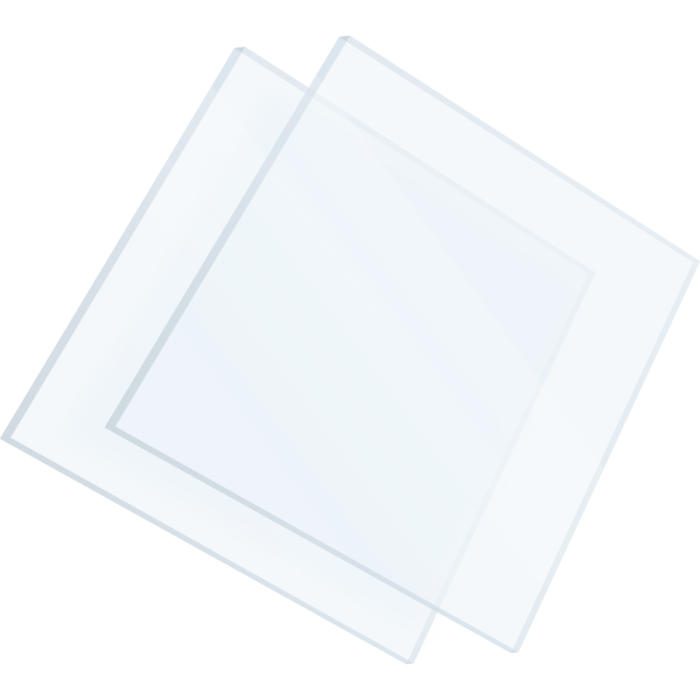 Plaque en Polycarbonate incolore dimensions ajustables