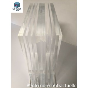 Plexiglass transparent 2mm extrudé